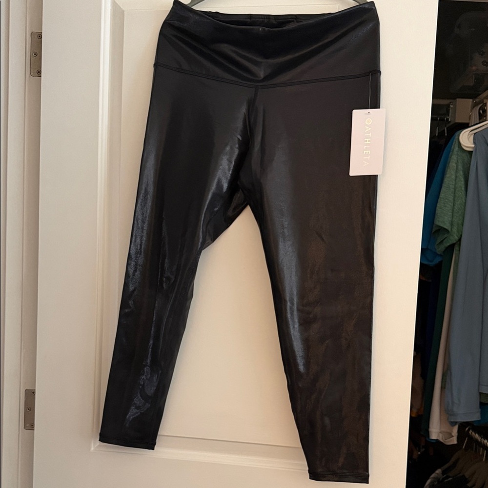 Athleta NWT 1X Elation Shine Tight